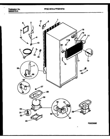 System and automatic defrost parts