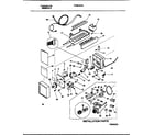 Frigidaire FPGS19TIAW2 ice maker and installation parts diagram