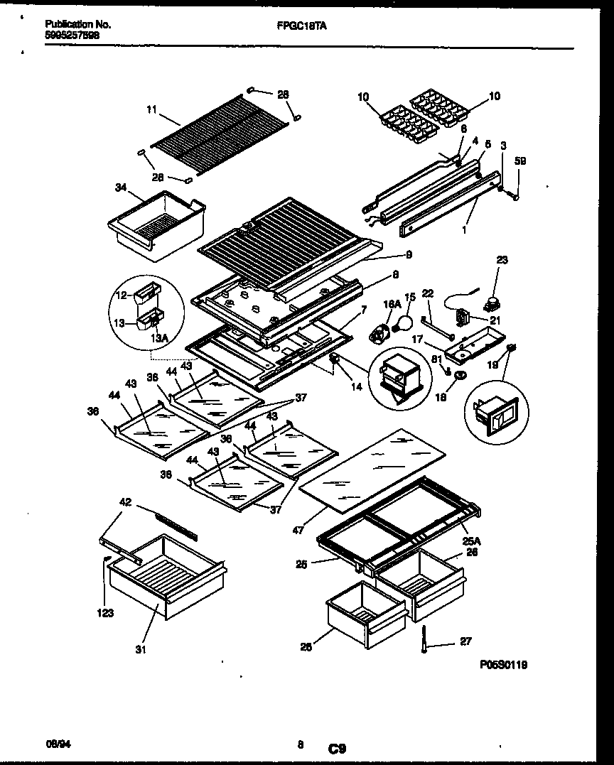Shelves and supports