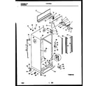 Frigidaire FRT18PRAD3 cabinet parts diagram