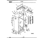 Frigidaire FRT18PRAW3 cabinet parts diagram