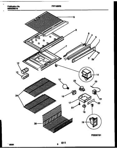 Shelves and supports