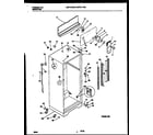 Universal/Multiflex (Frigidaire) MRT19TNBY1 cabinet parts diagram