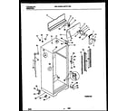 Universal/Multiflex (Frigidaire) MRT19TNBW0 cabinet parts diagram
