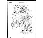 Universal/Multiflex (Frigidaire) MRT19TNBY1 ice maker and installation parts diagram