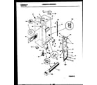 Universal/Multiflex (Frigidaire) MRS22WHBW0 cabinet parts diagram
