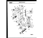 Universal/Multiflex (Frigidaire) MRS24WHBW0 cabinet parts diagram