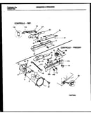 Refrigerator control assembly, damper control assembly and f