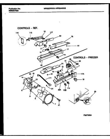 Refrigerator control assembly, damper control assembly and f