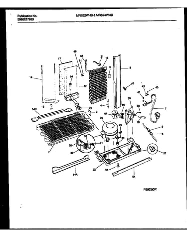 System and automatic defrost parts