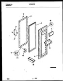 Refrigerator door parts