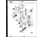 Universal/Multiflex (Frigidaire) MRS26WRBW0 cabinet parts diagram