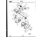 Universal/Multiflex (Frigidaire) MRS26WRBW0 ice dispenser diagram