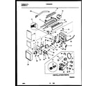 Universal/Multiflex (Frigidaire) MRS26WRBW0 ice maker and installation parts diagram