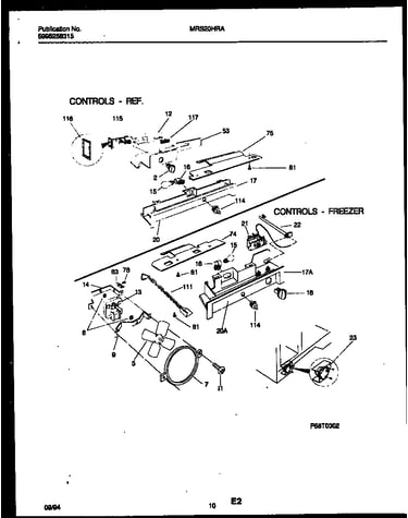 Refrigerator control assembly, damper control assembly and f