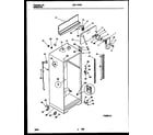 Universal/Multiflex (Frigidaire) MRT17NRBW0 cabinet parts diagram