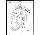 Universal/Multiflex (Frigidaire) MRT17NRBY0 cabinet parts diagram