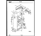 Kelvinator MRT18BRBD1 cabinet parts diagram