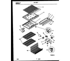 Kelvinator MRT18BRBW1 shelves and supports diagram