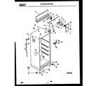 Universal/Multiflex (Frigidaire) MRT15CRBW1 cabinet parts diagram