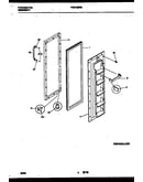 Freezer door parts
