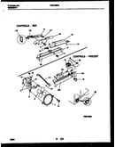 Refrigerator control assembly, damper control assembly and f