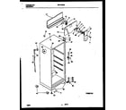 Universal/Multiflex (Frigidaire) MRT15CNBD2 cabinet parts diagram