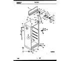 Universal/Multiflex (Frigidaire) MRT15CNBY1 cabinet parts diagram