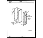 Universal/Multiflex (Frigidaire) MRS19BRAW1 freezer door parts diagram