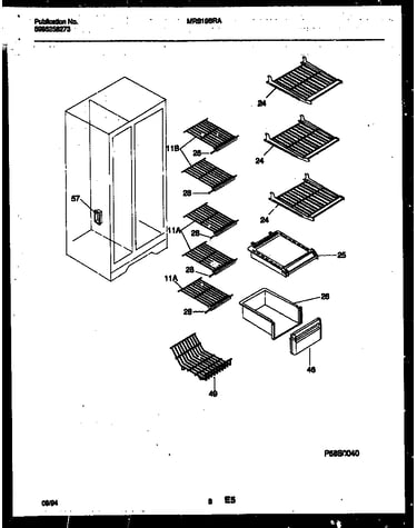 Shelves and supports
