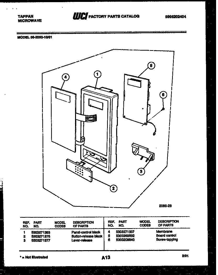 Control panel