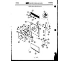 Tappan 46-2707-00-00 front panel and door parts diagram