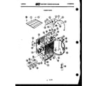 Tappan 46-2707-00-00 cabinet parts diagram