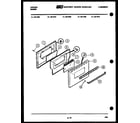 Frigidaire 32-1012-00-02 door parts diagram