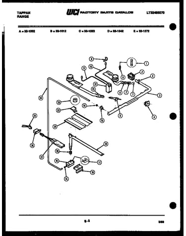 Burner, manifold and gas control
