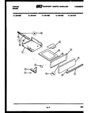Broiler drawer parts