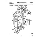 Tappan 95-2187-66-02 cabinet parts diagram