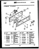 Cooktop, broiler and backguard