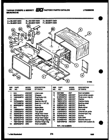 Broiler drawer parts