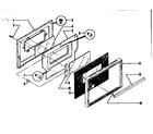 Tappan 37-1272-23-03 door parts diagram