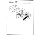 Tappan 31-6237-66-01 console and control parts diagram