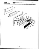 Console and control parts