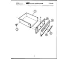 Tappan 31-2237-23-02 drawer parts diagram