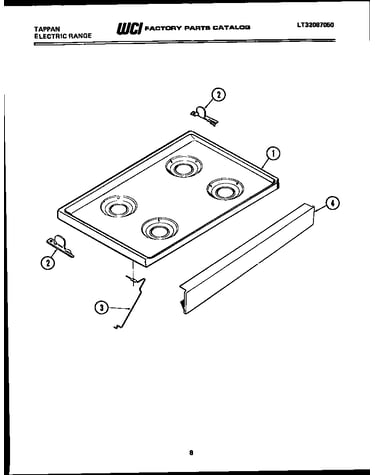 Cooktop parts