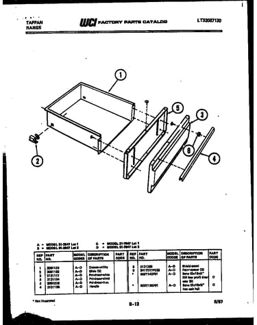 Drawer parts