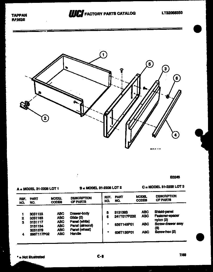 Drawer parts