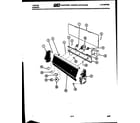Tappan 46-2857-23-02 console and control parts diagram