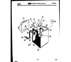 Tappan 46-2817-00-02 cabinet parts diagram