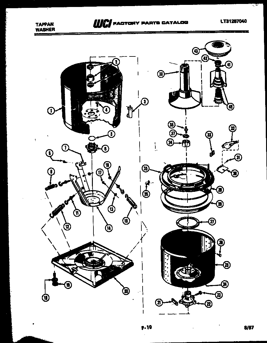Tub detail