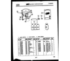 Tappan 46-2817-23-02 washer and miscellaneous parts diagram